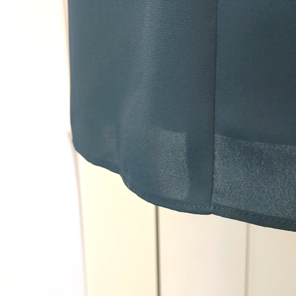 Babaton Sheer Mesh Top Blue Tank Top - Picture 8 of 10